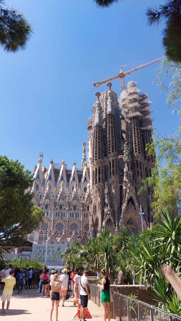 Sagrada Familia Barcellona in crociera