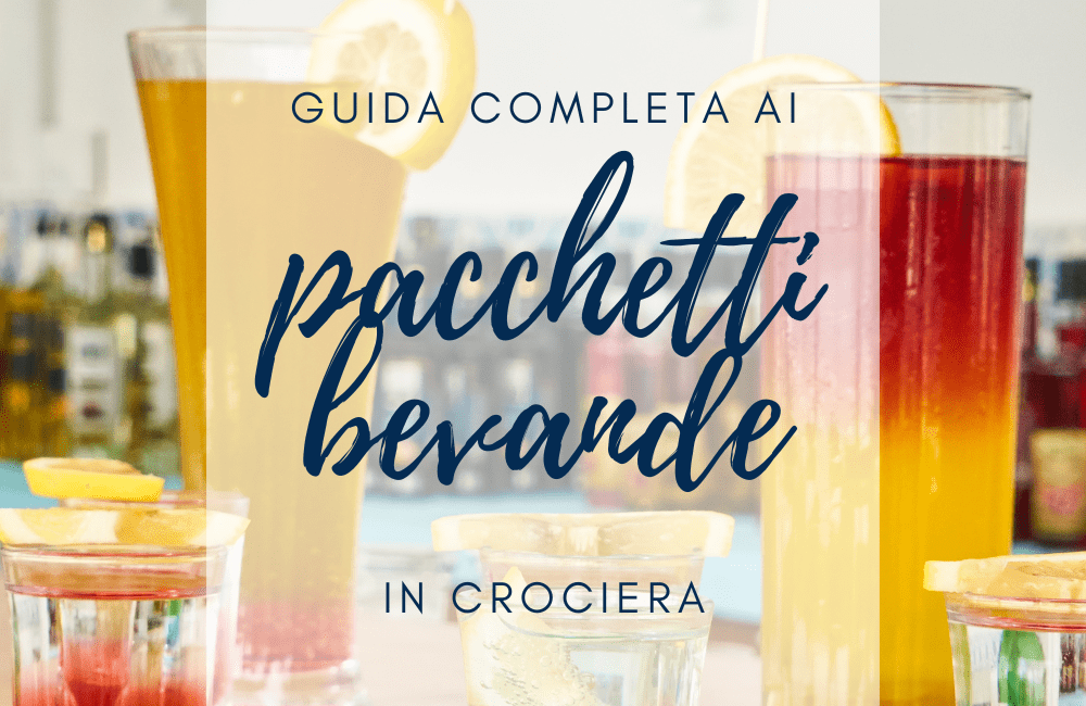 pacchetti bevande crociera
