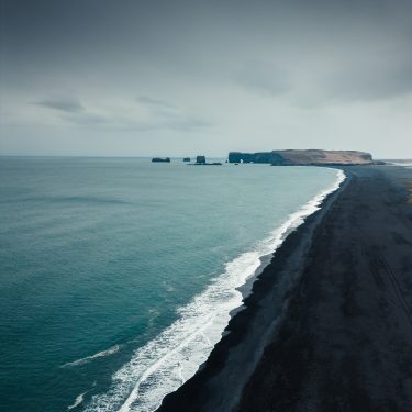 Black Sand Beach, Vik, Islanda