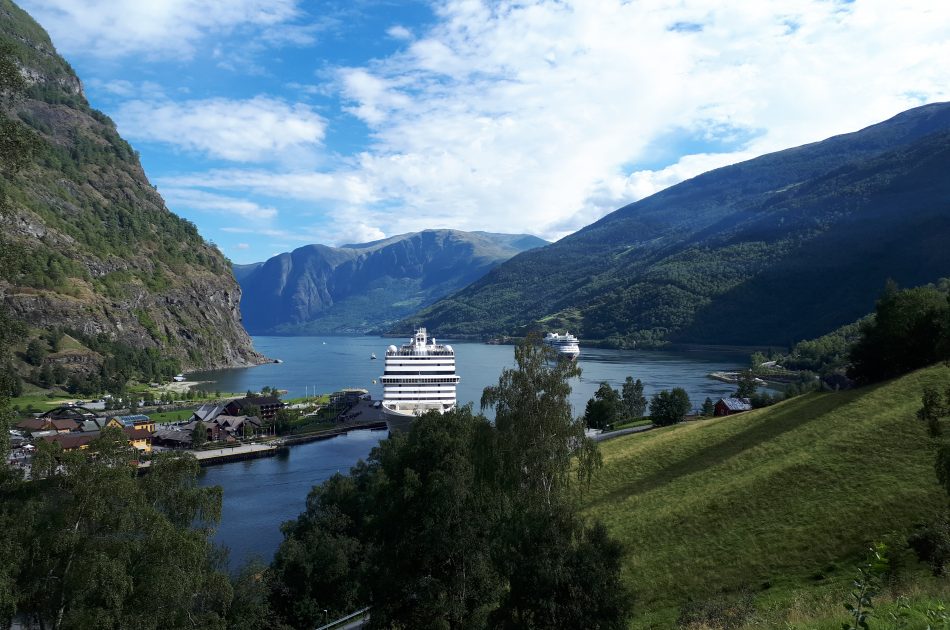 Vista di Flåm