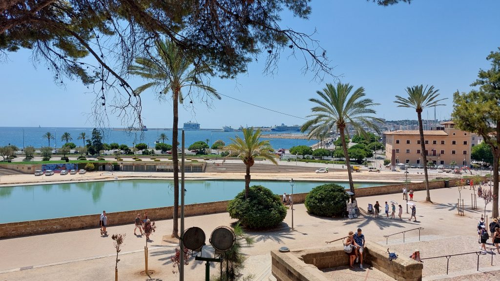 Palma di Maiorca: il Porto visto dalla Cattedrale