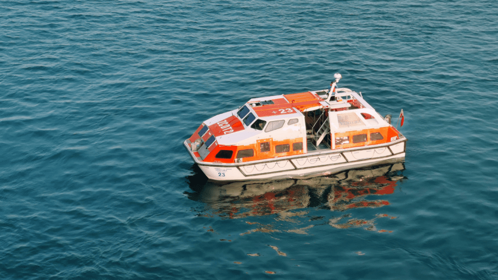 tender crociera utilizzato per lo sbarco nei porti senza banchina