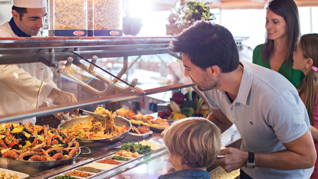 buffet nave da crociera ristorazione