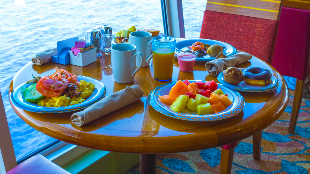 colazione buffet in crociera