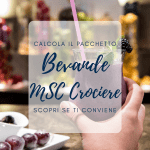 Calcolatore pacchetti bevande MSC: capire se convengono davvero pacchetti bevande MSC crociere