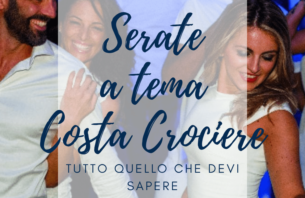 white party costa crociere serata tema Costa Crociere