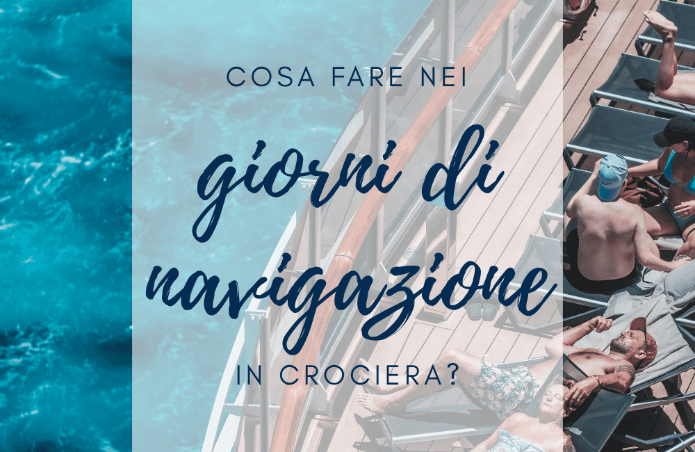 nave da crociera in mare aperto giorno di navigazione