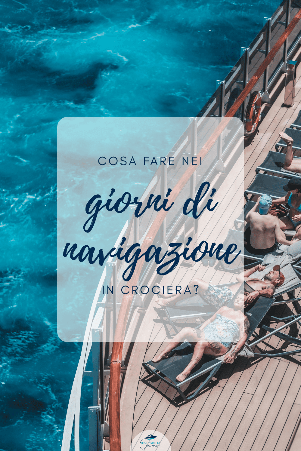 nave da crociera in mare aperto giorno di navigazione