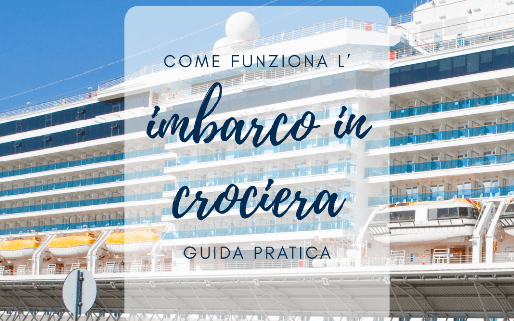 imbarco crociera terminal nave passeggeri