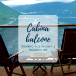 cabina balcone crociera vista mare