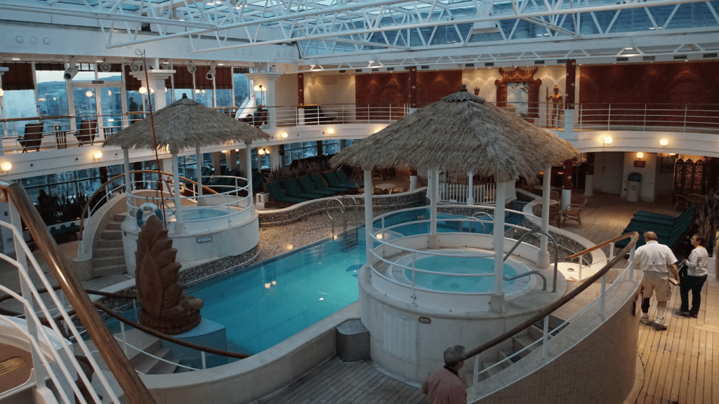 solarium solo adulti nave da crociera