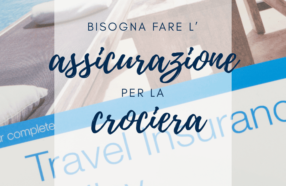 assicurazione per la crociera