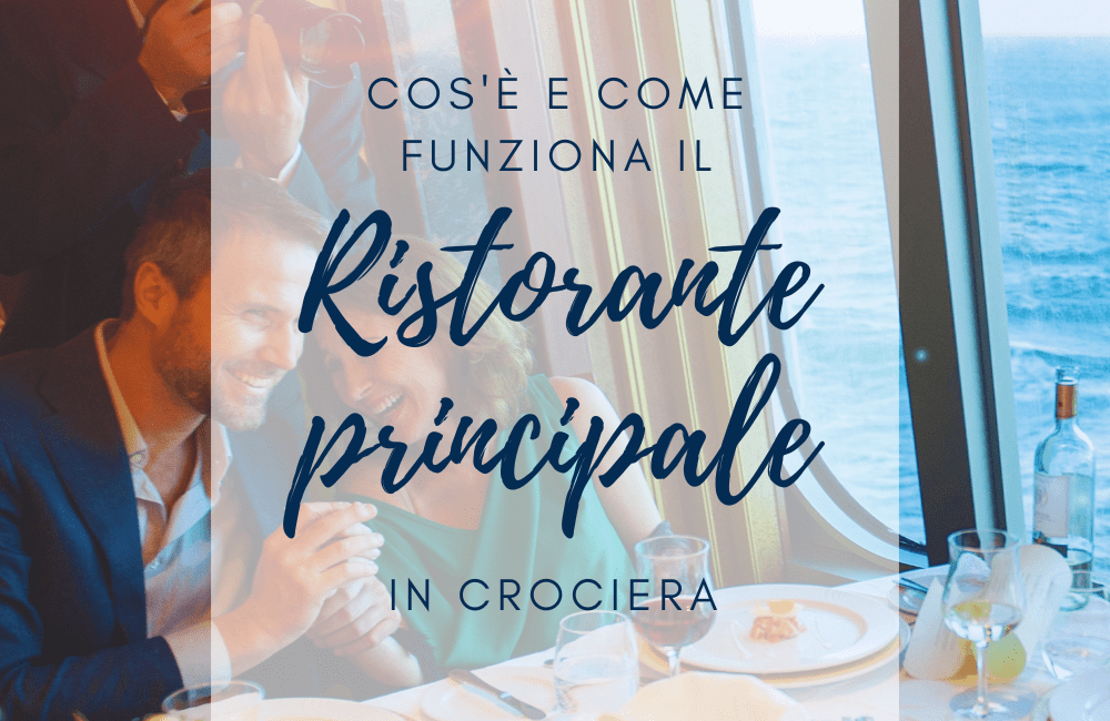ristorante principale in crociera