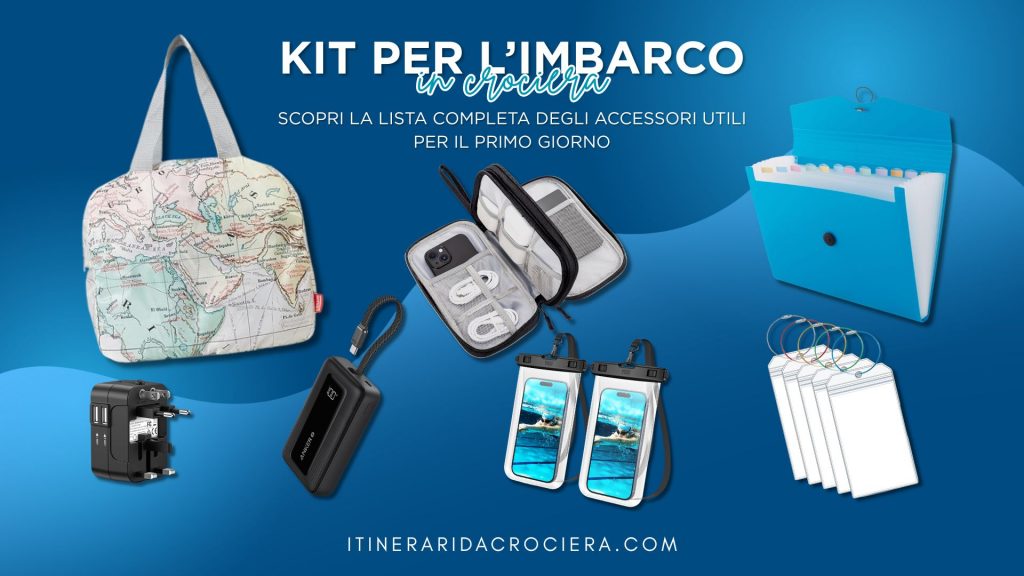 kit imbarco crociera