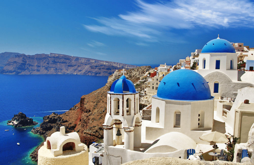 Santorini in crociera