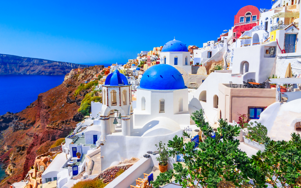 Santorini in crociera